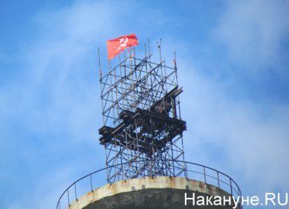 Красное знамя над Свердловском