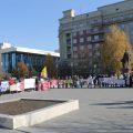 Союз Долгостроев Новосибирска провел пикет 14 октября