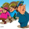 Карикатура о преступности