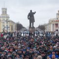 Стихийные митинги в Кемерово