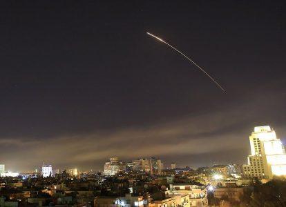 Ракетный обстрел Сирии