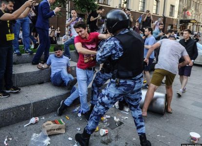 Либеральные протесты в Москве