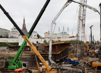 Стройка в Казани