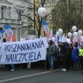 Протесты учителей в Польше