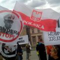 Акция в Польше против украинского национализма