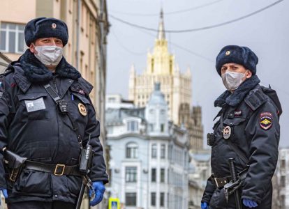 Российская полиция в период пандемии