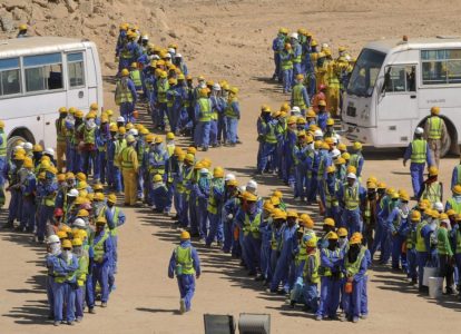 Рабочие-мигранты в Катаре
