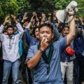 Индонезийские протестующие