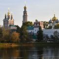 Вид на Новодевичий монастырь. Фото: Павел Кассин/ТАСС