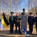 В Оренбургской области открыли памятник казаку Сладкову