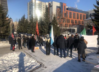 Митинг в Новосибирске 28 ноября