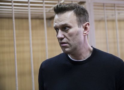 Алексей Навальный за решёткой