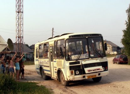 Автобус 303 Каргополь - Лекшмозеро/ Архивное фото