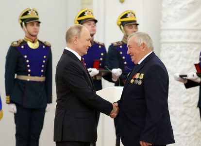 Владимир Путин и Александр Бондаренко